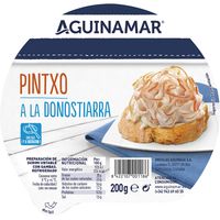 Pintxo a la donostiarra AGUINAMAR, safata 180 g Pintxo a la donostiarra AGUINAMAR, safata 180 g
