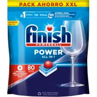 Rentavaixella màquina FINISH Tot en 1, bossa 80 dosi Rentavaixella màquina FINISH Tot en 1, bossa 80 dosi