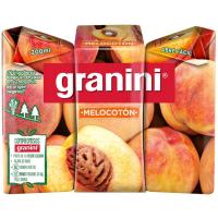 Bebida de melocotón GRANINI, pack 3x200 ml Bebida de melocotón GRANINI, pack 3x200 ml