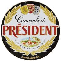 Queso Camembert PRESIDENT, caja 250 g Queso Camembert PRESIDENT, caja 250 g