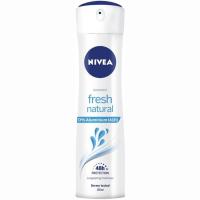 Desodorant Fresh Natural 0% alumini NIVEA, spray 150 ml Desodorant Fresh Natural 0% alumini NIVEA, spray 150 ml