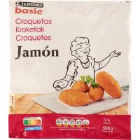 Croquetes de pernil EROSKI basic, bossa 500 g Croquetes de pernil EROSKI basic, bossa 500 g
