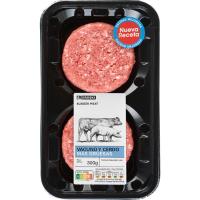 Hamburguesa vacuno-cerdo B. Meat EROSKI, 2 uds., bandeja 300 g Hamburguesa vacuno-cerdo B. Meat EROSKI, 2 uds., bandeja 300 g