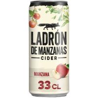 Cider LADRÓN DE MANZANAS, lata 33 cl Cider LADRÓN DE MANZANAS, lata 33 cl