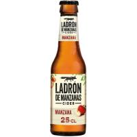 Cider LADRÓN DE MANZANAS, botellín 25 cl Cider LADRÓN DE MANZANAS, botellín 25 cl