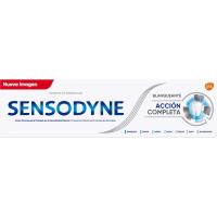 Dentífrico acción completa blanqueante SENSODYNE, tubo 75 ml Dentífrico acción completa blanqueante SENSODYNE, tubo 75 ml