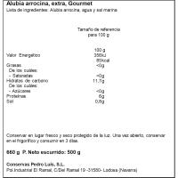Mongeta arrocina PEDRO LUIS, flascó 500 g
