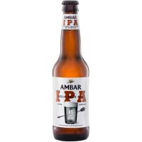 Cerveza IPA AMBAR, botellín 33 cl Cerveza IPA AMBAR, botellín 33 cl