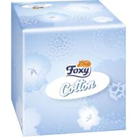 Mocador facial cotton FOXY, caixa 60 u Mocador facial cotton FOXY, caixa 60 u