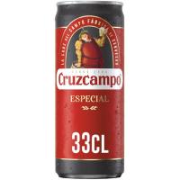 Cerveza especial CRUZCAMPO Cruzial, lata 33 cl Cerveza especial CRUZCAMPO Cruzial, lata 33 cl