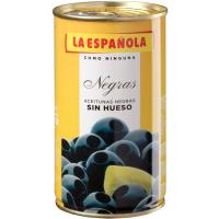 Olives negres sense os LA ESPAÑOLA, llauna 150 g Olives negres sense os LA ESPAÑOLA, llauna 150 g