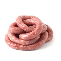 Salchicha de cerdo 85% duroc , al peso, compra mínima 500 g Salchicha de cerdo 85% duroc , al peso, compra mínima 500 g