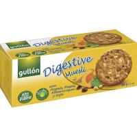 Galleta digestive muesli GULLÓN, caja 365 g Galleta digestive muesli GULLÓN, caja 365 g