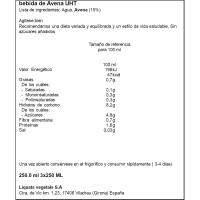 Beguda de civada Yosoy, pack 3x250 ml