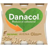 Danacol para beber de avena DANONE, pack 6x100 g Danacol para beber de avena DANONE, pack 6x100 g