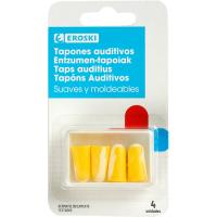 Taps auditius d'escuma EROSKI, pack 4 u Taps auditius d'escuma EROSKI, pack 4 u