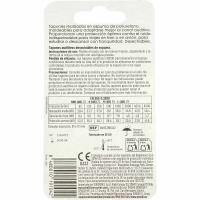 Taps auditius d'escuma EROSKI, pack 4 u