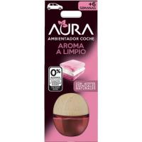 Ambientador cotxe aroma neta AURA, pack 1 u.. Ambientador cotxe aroma neta AURA, pack 1 u..