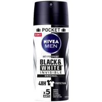 Desodorante para hombre invisible B&W orig. NIVEA, spray 100 ml Desodorante para hombre invisible B&W orig. NIVEA, spray 100 ml