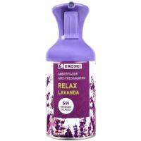 Ambientador pur lavanda EROSKI, spray 335 ml Ambientador pur lavanda EROSKI, spray 335 ml
