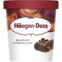 Helado crema de chocolate belga HAAGEN DAZS, tarrina 400 g Helado crema de chocolate belga HAAGEN DAZS, tarrina 400 g