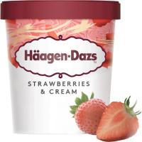 Gelat de maduixa HÄAGEN DAZS, terrina 400 g