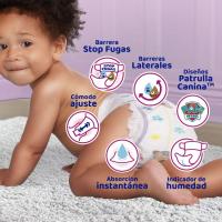 Bolquer 14 kg+ Talla 6 Extra DODOT Activity, paquet 44 u