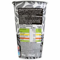 Café con leche espresso EROSKI, vaso 250 ml