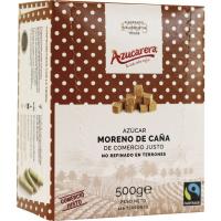 Terrones de azúcar moreno sin envasar AZUCARERA, caja 500 g Terrones de azúcar moreno sin envasar AZUCARERA, caja 500 g