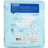 Bolquer canals absorbents 17-22 kgTalla6 EROSKI, paquet 25u