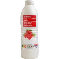 Yogur líquido sabor fresa EROSKI, botella 1 kg Yogur líquido sabor fresa EROSKI, botella 1 kg