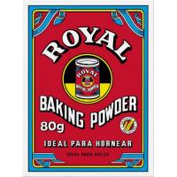 Polvo para hornear impulsor gasificante ROYAL, caja 80 g Polvo para hornear impulsor gasificante ROYAL, caja 80 g