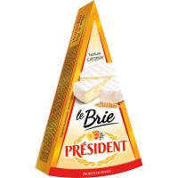 Queso Brie PRESIDENT, cuña 200 g Queso Brie PRESIDENT, cuña 200 g