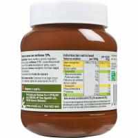 Crema cacau 1 gust 13% avellana sense palmell EROSKI, flascó 400 g