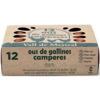 Ous camperos L ROIG, cartó 1 dotzena