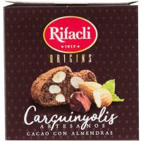 Carquiñoli de cacao y almendras RIFACLI, caja 150 g Carquiñoli de cacao y almendras RIFACLI, caja 150 g