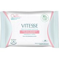 Toallitas dermo sensible VITESSE, paquete 25 uds