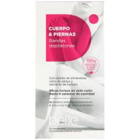 Bandes depilatòries de cera cos&cames belle, paquet 20 u