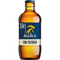Cerveza sin filtrar EL AGUILA, botellín 33 cl Cerveza sin filtrar EL AGUILA, botellín 33 cl