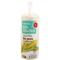 Tortites de blat de moro sense gluten EROSKI, paquet 130 g