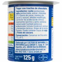 Iogurt grec straciattella EROSKI, pack 6x125 g