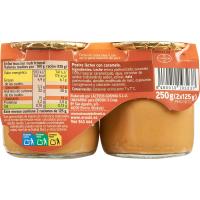Postre toffe EROSKI, pack 2x125 g