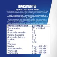 Bebida energética RED BULL Coconut, lata 25 cl