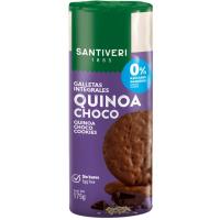 Galleta digestive de quinoa-chocolate SANTIVERI, paquete 175 g Galleta digestive de quinoa-chocolate SANTIVERI, paquete 175 g