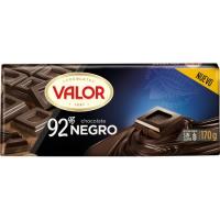 Xocolata negra 92% VALOR, tauleta 170 g Xocolata negra 92% VALOR, tauleta 170 g