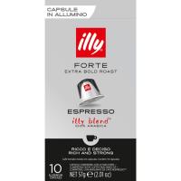 Café expresso forte compatible Nespresso ILLY, caja 10 uds Café expresso forte compatible Nespresso ILLY, caja 10 uds