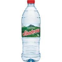 Agua mineral natural VILADRAU, botella 1 litro Agua mineral natural VILADRAU, botella 1 litro