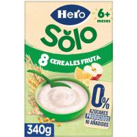Farinetes 8 cereals amb fruita HERO, caixa 340 g Farinetes 8 cereals amb fruita HERO, caixa 340 g