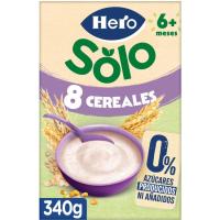 Farinetes 8 cereals HERO, caixa 340 g Farinetes 8 cereals HERO, caixa 340 g