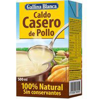 Brou casolà de pollastre GALLINA BLANCA, brik 500 ml